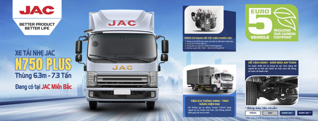 Xe Tải JAC N750S Plus