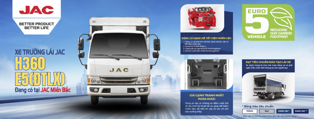 Xe Tập Lái JAC H360 E5