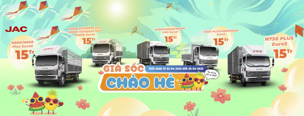 khuyến mại xe tải jac