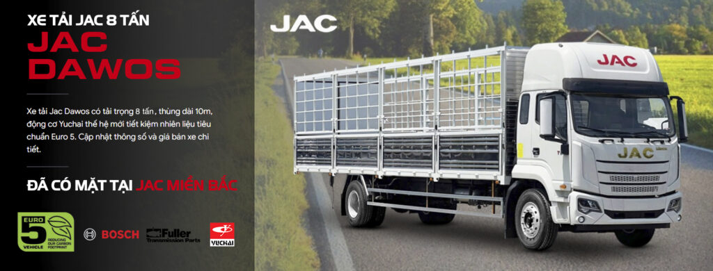 Xe tải jac dawos