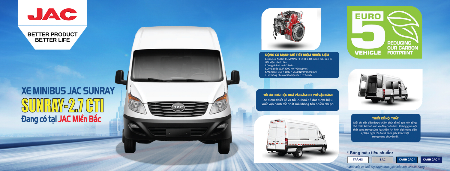 banner xe minibus jac sủnay 16 cho